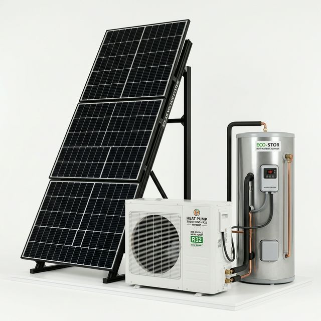 R32 Solar Split Air Heat Pump